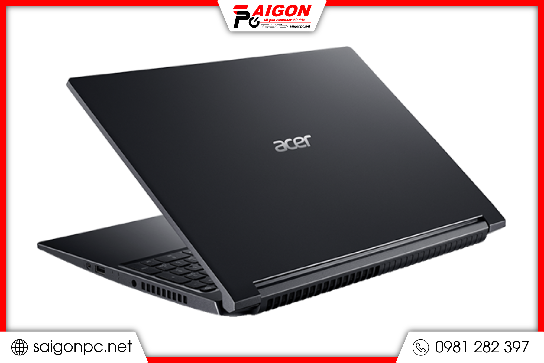 Laptop Acer Aspire 7 - 15.6" FHD / i5-10300H / 16GB / 512GB / GTX 1650 (2nd)